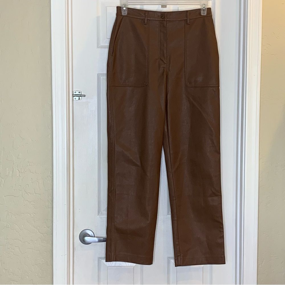 Wilfred Free Aritzia Lucy Mocha Sorbet Moka Pants Size 8